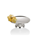Select Home New Magnolia Cake Stand 21x8 Cm Silver