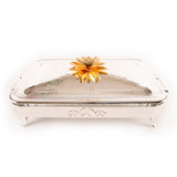 Select Home New Lotus Rectangular. Oven PlateÂ  27x40 Cm