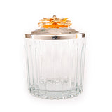 Select Home New Magnolia Cutting Cylinder Case 12x12 Cm Silver