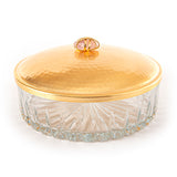 Select Home Natural Stone Splayed Cut Candy Box 25 Cm