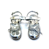 Simonetta Silver Ballerina Sandals
