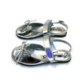 Simonetta Silver Ballerina Sandals