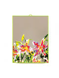 Seletti Toiletpaper Mirror, Flowers With Holes 30x40 Cm