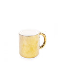 Seletti Fingers Mug In Porcelain, Gold 8.3 Cm, h 10.2
