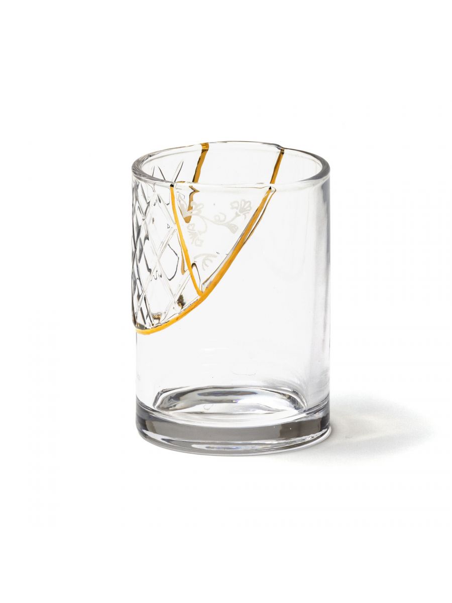 Seletti Kintsugi Glass 7.6 Cm, h 10.5 | Drinkware | Glass | Glassware | Home and Furniture Home Seletti Kintsugi Glass 7.6 Cm, h 10.5 | Drinkware | Glass | Glassware | Home and Furniture Home