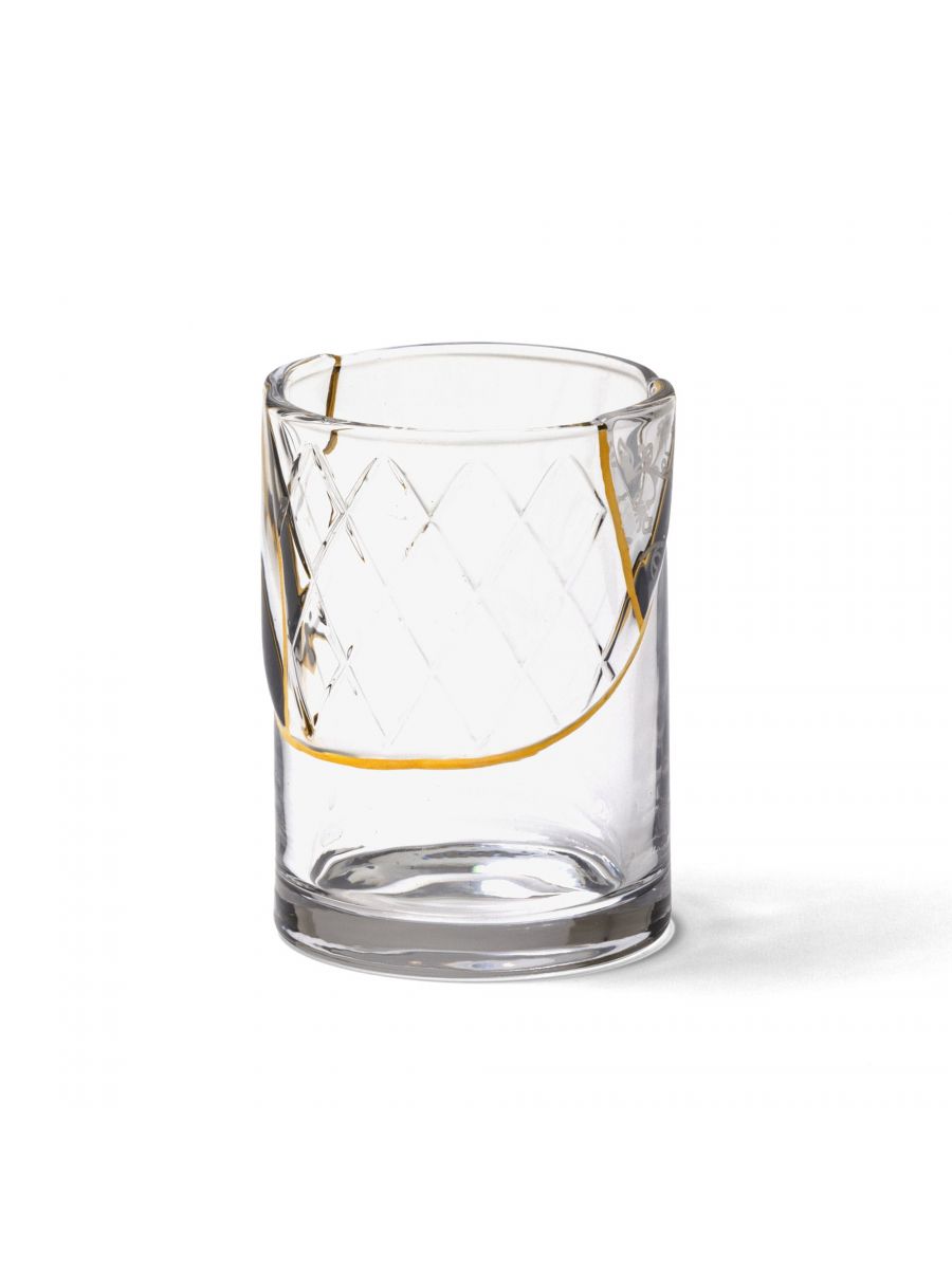 Seletti Kintsugi Glass 7.6 Cm, h 10.5 | Drinkware | Glass | Glassware | Home and Furniture Home Seletti Kintsugi Glass 7.6 Cm, h 10.5 | Drinkware | Glass | Glassware | Home and Furniture Home