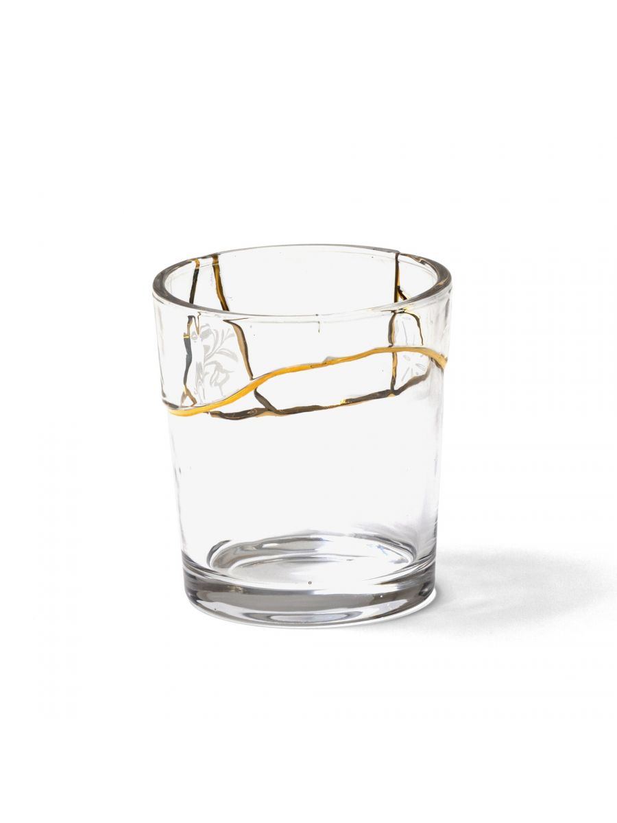 Seletti Kintsugi Glass 8.7 Cm, h 9.5 | Drinkware | Glass | Glassware | Home and Furniture Home Seletti Kintsugi Glass 8.7 Cm, h 9.5 | Drinkware | Glass | Glassware | Home and Furniture Home