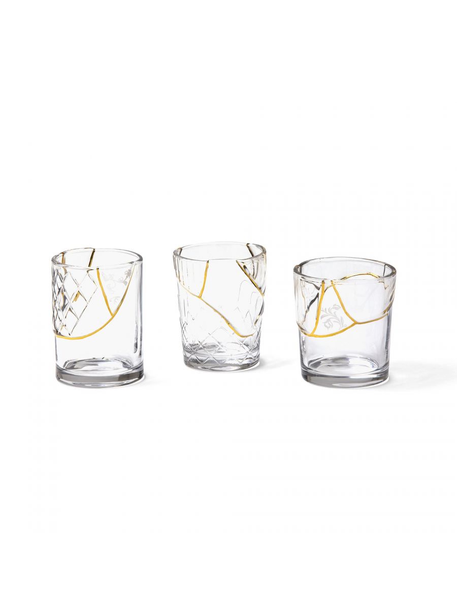 Seletti Kintsugi Glass 8.7 Cm, h 9.5 | Drinkware | Glass | Glassware | Home and Furniture Home Seletti Kintsugi Glass 8.7 Cm, h 9.5 | Drinkware | Glass | Glassware | Home and Furniture Home
