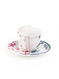 Seletti Hybrid Coffee Cup With Saucer In Porcelain