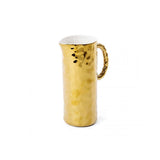 Seletti Fingers Jug Porcelain Gold 8.8 Cm, h 22