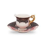 Seletti Hybridsagala Coffee Cup With Saucer In Porcelain
