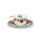 Seletti Hybrid chucuito Coffee Cup With Saucer In Porcelain
