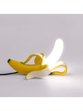 Seletti Banana Lamp Huey Resin And Glass Lamp Yellow 30x21 Cm, h 20