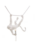 Seletti The Monkey Lamp Swing White 59x40 Cm, h 40