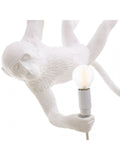 Seletti The Monkey Lamp Swing White 59x40 Cm, h 40