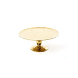 Seletti Fingers Cake Stand Porcelain Gold 32.7 Cm, h 14.2