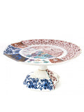 Seletti Hybrid Cake Stand Porcelain, Moriana 32.5 Cm, h 14