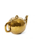 Seletti Fingers Teapot Porcelain Gold 23.8 Cm, h 15