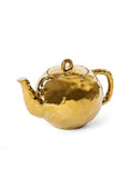 Seletti Fingers Teapot Porcelain Gold 23.8 Cm, h 15