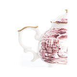 Seletti Hybrid Teapot Porcelain, Smeraldina 15 Cm, h 13