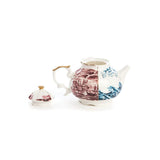 Seletti Hybrid Teapot Porcelain, Smeraldina 15 Cm, h 13
