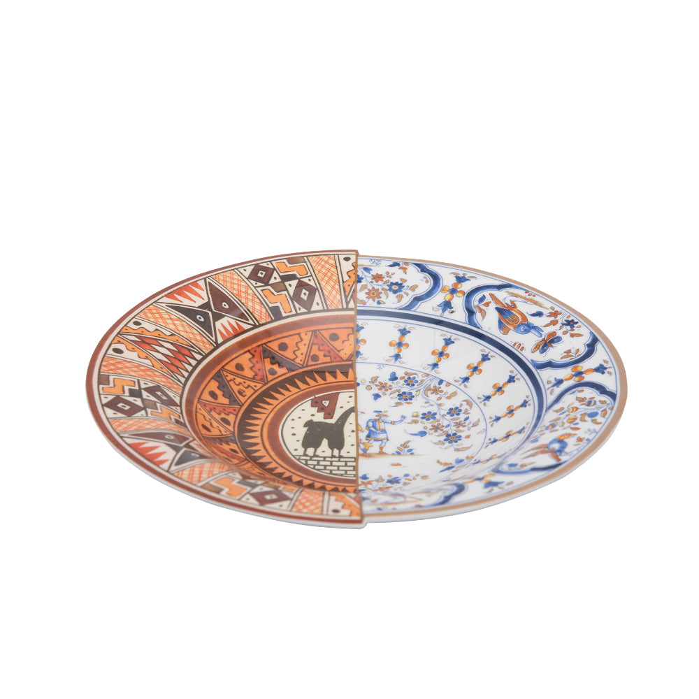 Seletti Hybridtula Bowl Plate In Porcelain 25.4 Cm H 4.3 | Dinnerware Seletti Hybridtula Bowl Plate In Porcelain 25.4 Cm H 4.3 | Dinnerware
