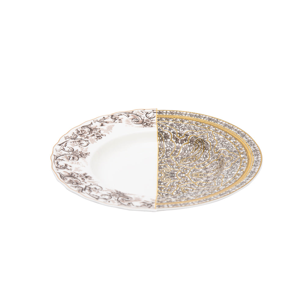 Seletti Hybridagroha Bowl Plate In Porcelain 25.4 H 3.8 | Dinnerware Seletti Hybridagroha Bowl Plate In Porcelain 25.4 H 3.8 | Dinnerware
