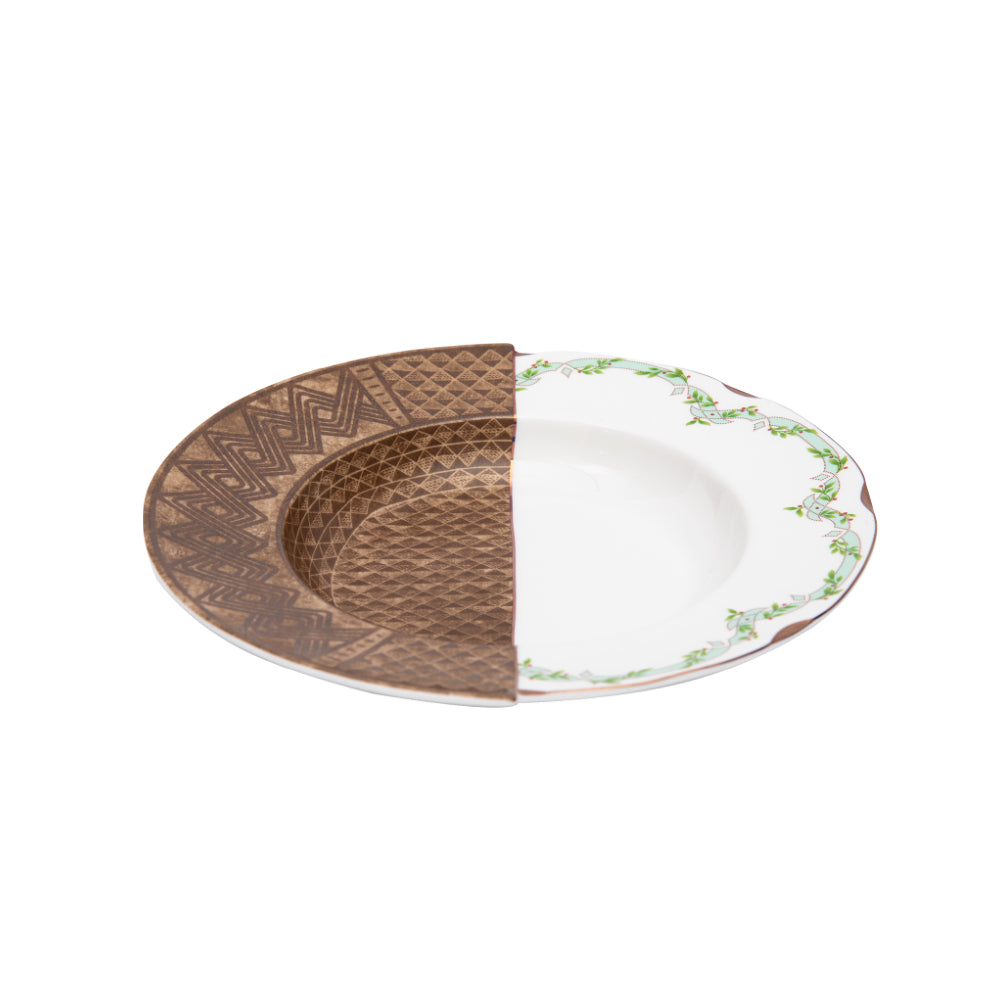Seletti Hybridmalao Bowl Plate In Porcelain 25.4 Cm H 3.8 | Dinnerware Seletti Hybridmalao Bowl Plate In Porcelain 25.4 Cm H 3.8 | Dinnerware