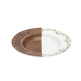 Seletti Hybridmalao Bowl Plate In Porcelain 25.4 Cm H 3.8