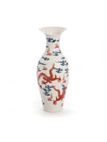 Seletti Hybrid Vase In Porcelain, Adelma 14 Cm, h 32.5
