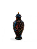 Seletti Toiletpaper Vase In Porcelain, Snakes 19.5 Cm, h 46.5