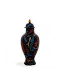 Seletti Toiletpaper Vase In Porcelain, Snakes 19.5 Cm, h 46.5