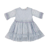 Stella McCartney Kids Tulle Blue Dress SS22