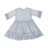 Stella McCartney Kids Tulle Blue Dress SS22