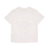 Stella McCartney Kids Logo Print White T-Shirt SS22