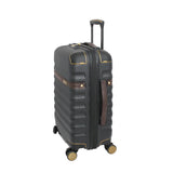 Samsonite Richmond Spinner Black/Cognac Size 55Cm - Blue Salon