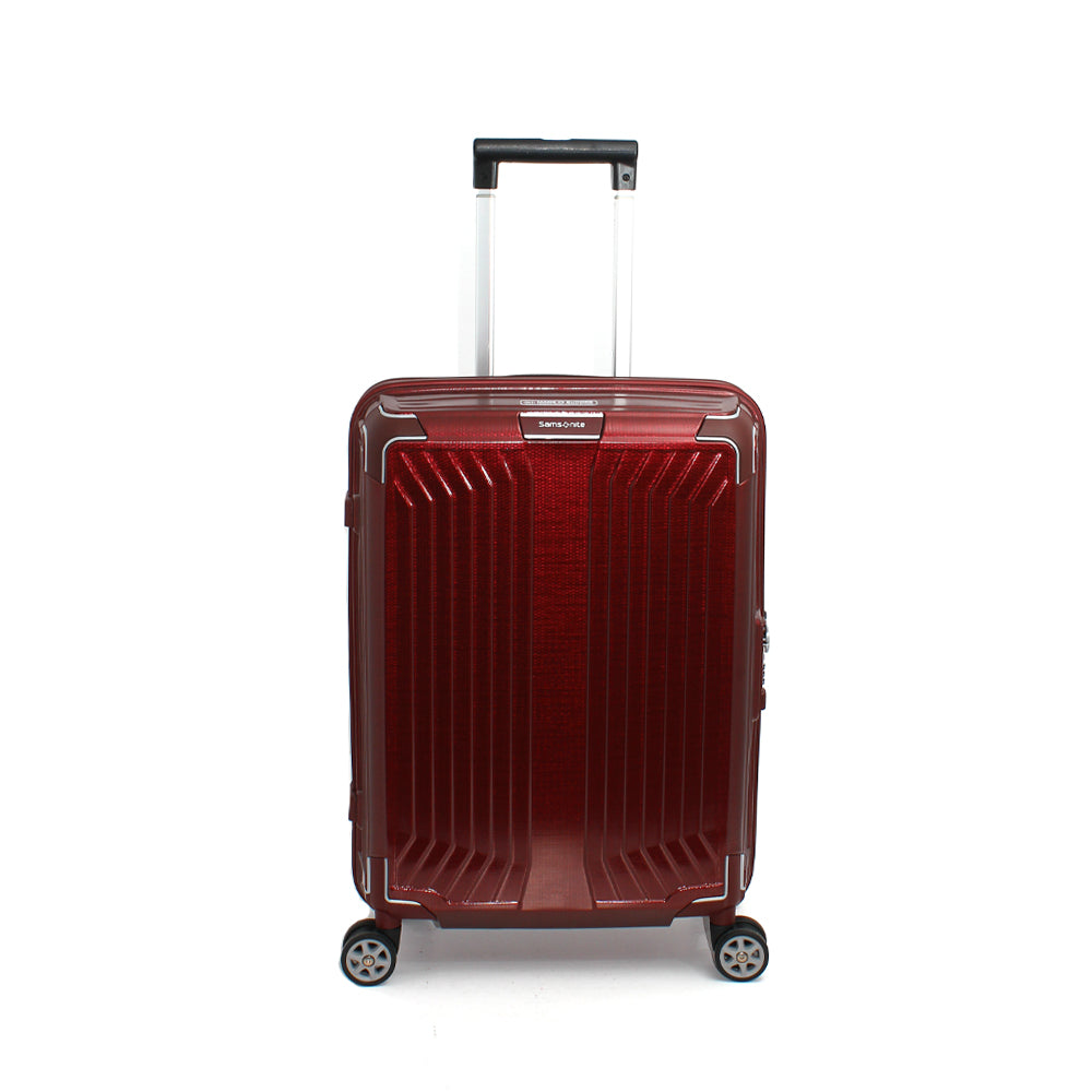 Samsonite Litebox Spinner Deep Red Size 55Cm – Blue Salon