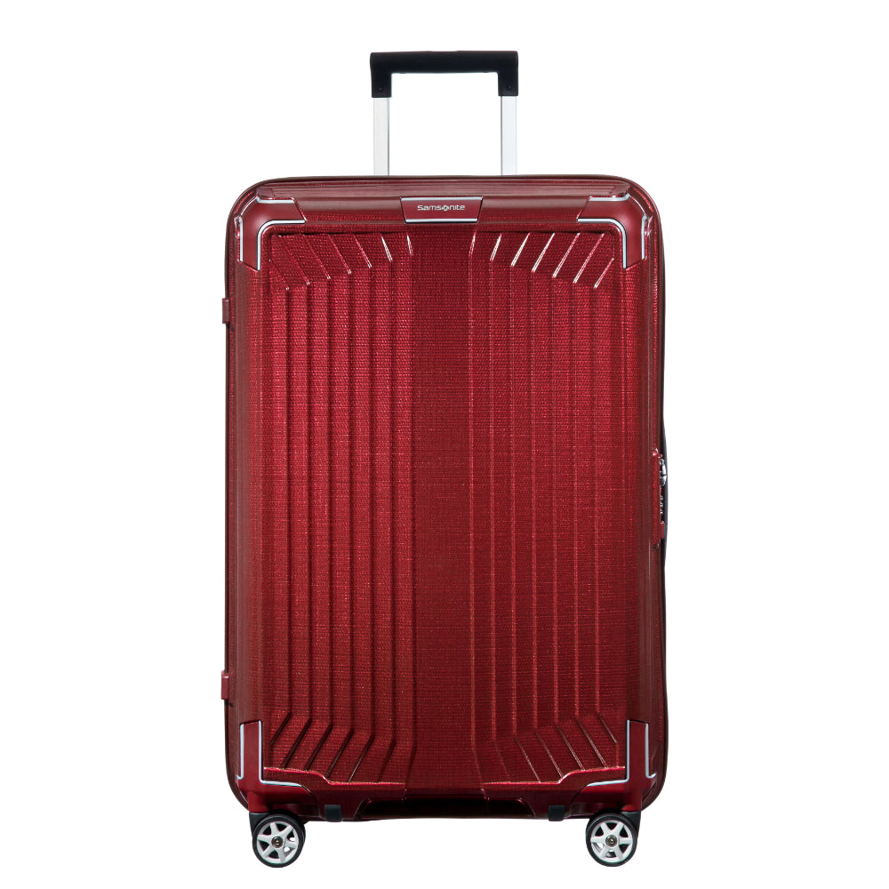 Samsonite Litebox Spinner Deep Red Size 69Cm – Blue Salon