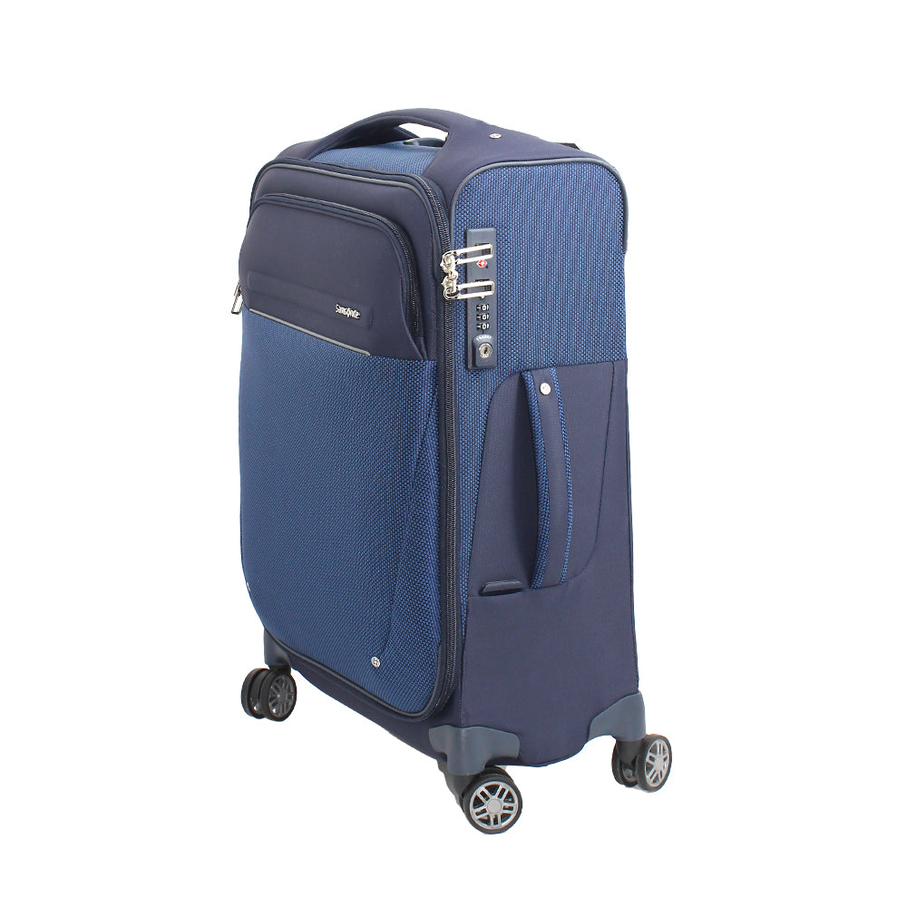 Samsonite Blite Icon Spinner Length 40 Dark Blue Size 55Cm | 4 Wheel Spinner | departure-to-desk | Hard-Soft-Luggage | Luggage | Luggage Soft | View All Luggage Samsonite Blite Icon Spinner Length 40 Dark Blue Size 55Cm | 4 Wheel Spinner | departure-to-desk | Hard-Soft-Luggage | Luggage | Luggage Soft | View All Luggage