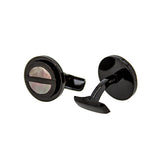 ازرار سمالتو اسود مع واجهة صدفية