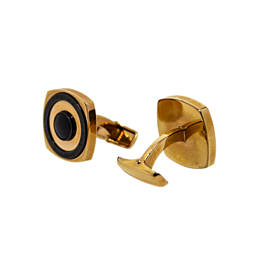 Smalto Cufflinks Ip Rosegold With Round Black Line Design | Accessories | Cufflink | Cufflinks | Eid Gifts | EID2021 | GCC | Mens | SP Smalto Cufflinks Ip Rosegold With Round Black Line Design | Accessories | Cufflink | Cufflinks | Eid Gifts | EID2021 | GCC | Mens | SP