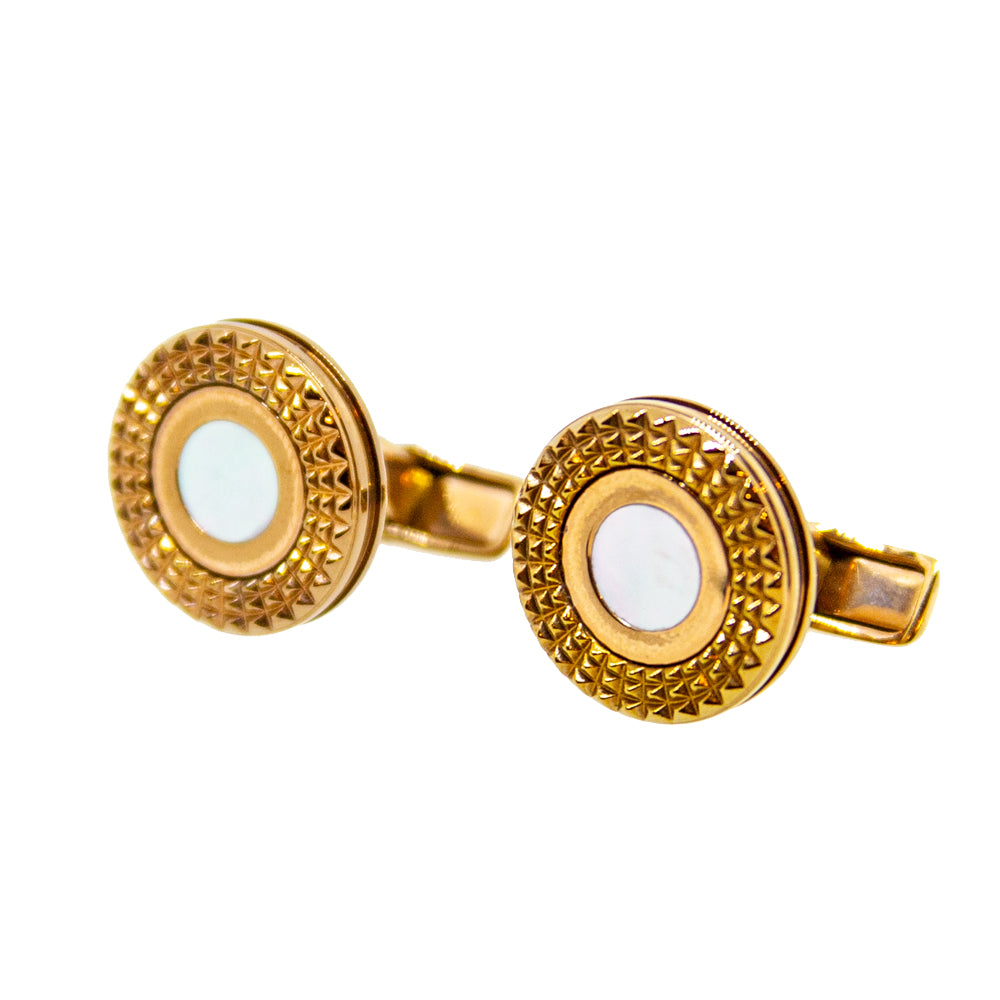 Smalto Cufflinks Ip Rosegold With Mother Of Pearl Design | Accessories | Cufflink | Cufflinks | Eid Gifts | EID2021 | GCC | Mens | SP Smalto Cufflinks Ip Rosegold With Mother Of Pearl Design | Accessories | Cufflink | Cufflinks | Eid Gifts | EID2021 | GCC | Mens | SP