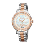Smalto Ladies Two Tone Watch With MOP Dial