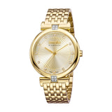Smalto Ladies Stainless Steel Watch Ip Gold Case & Bracelet With Diamond