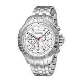 Smalto Men's Chronograph Watch With White Dial