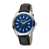 Smalto Men's Stainless Steel Watch With Blue Dial