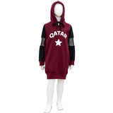 Sofya Qatar Bordeaux Dress