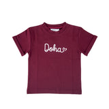 Sofya Kids Qatar Bordeaux T-Shirt