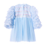 Piccola Speranza Kids Girl's Blue Dress