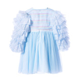 Piccola Speranza Kids Girl's Blue Dress